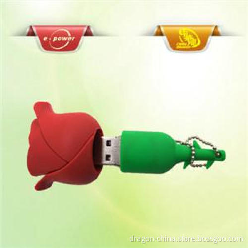 E-Power Rose Shape USB Flash Drive for Girls U971